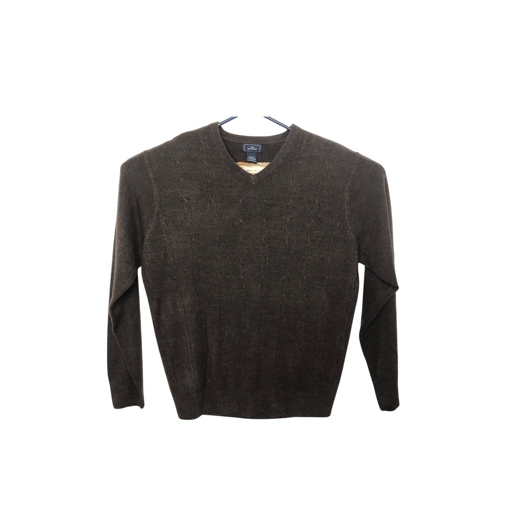 Dockers brown knit sweater‎ men's size Extra large